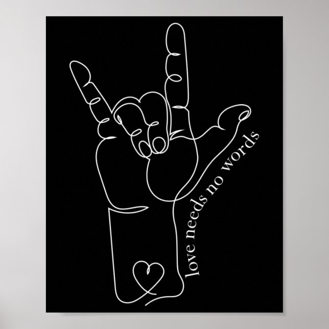 Mum Dad Kids Autism Awareness Teacher Sped Deaf Sl Poster (Front)