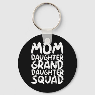Mum Daughter Granddaughter Squad Matching Mum Moth Key Ring