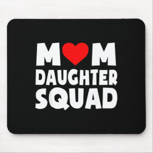 Mum daughter squad happy mother's day daughter cut mouse pad