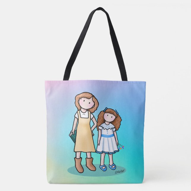 Mum & Daughter  Tote Bag (Front)