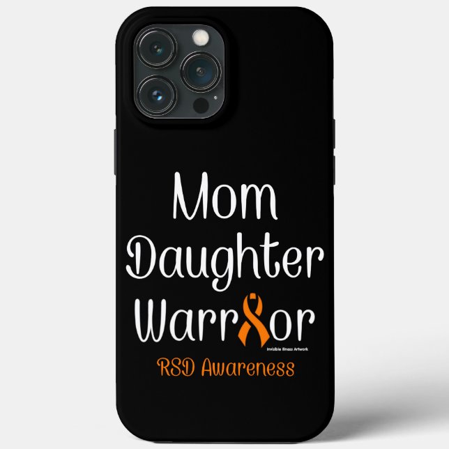Mum Daughter Warrior...RSD Case-Mate iPhone Case (Back)