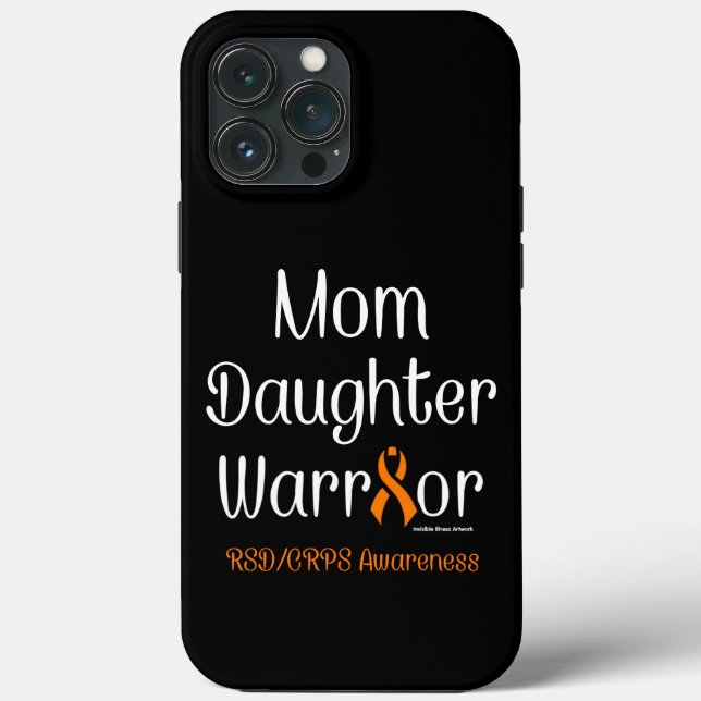 Mum Daughter Warrior...RSD/CRPS Case-Mate iPhone Case (Back)