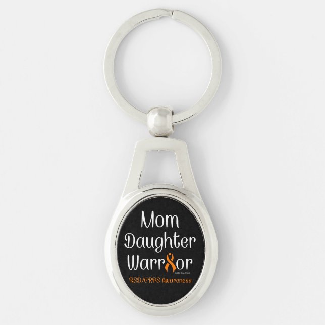Mum Daughter Warrior...RSD/CRPS Key Ring (Front)