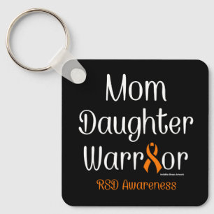 Mum Daughter Warrior...RSD Key Ring