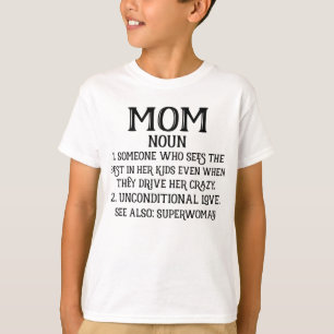 Mum Definition Funny Anti-valentines T-Shirt