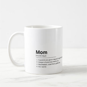 Mum Definition Your Photo Gift for Mother's Day Coffee Mug