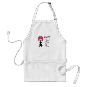 mum does not mean made of money standard apron