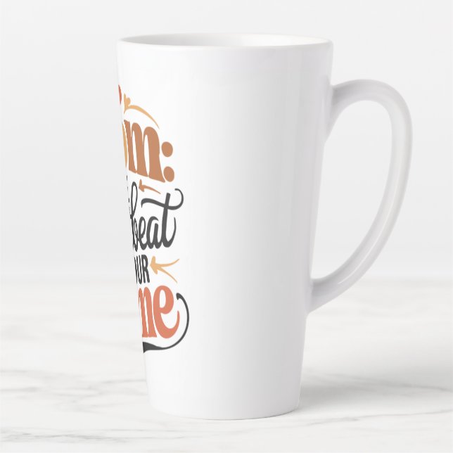 Mum Duty Latte Mug (Right)
