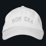 Mum Era Baby Shower Gift New Mum White Embroidered Hat<br><div class="desc">Embroidered mum era hat for new moms. This stylish embroidered hat features elegant embroidery that adds a touch of sophistication to your new mum look, while the colour brings a fresh and modern twist to the classic mum accessory. This chic hat is the perfect way to show off your mum-to-be...</div>