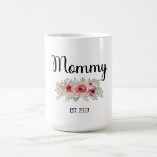 Mum Est 2023 Mugs, Mum And Dad Mugs, Parents Mugs