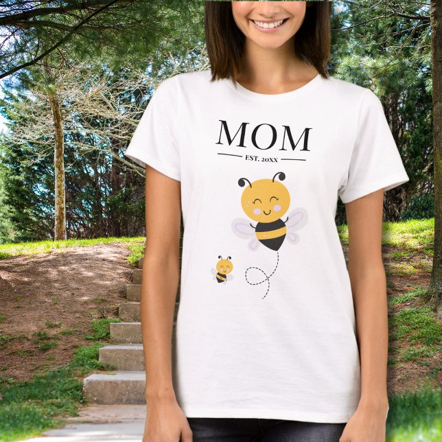 Mum EST. Baby Bee T-Shirt (The Butterfly Studio
Mom EST. Baby Bee T-Shirt)