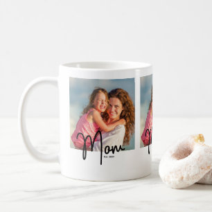 Mum Est. Photo Gift Coffee Mug