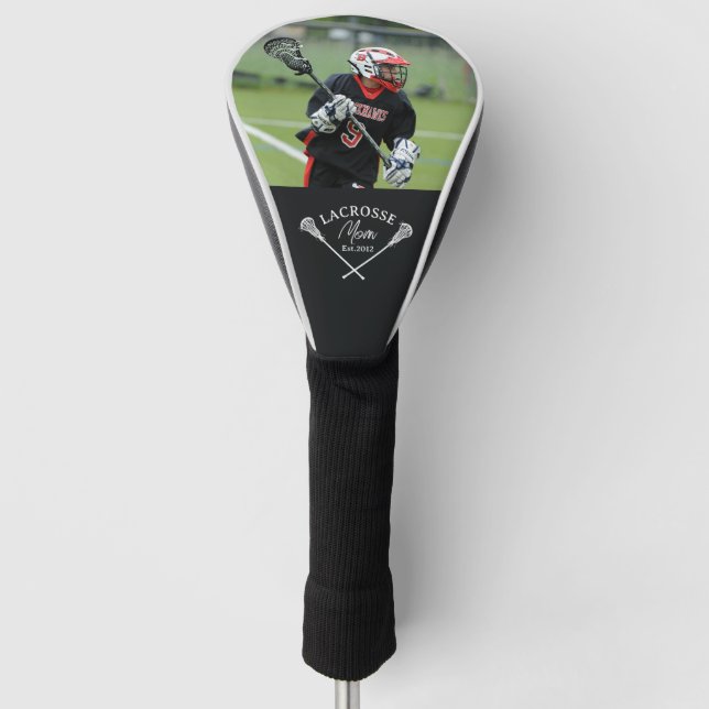  Mum Est. Photo Gift Golf Head Cover (Front)