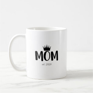 Mum Established 2020   Custom Coffee Mug