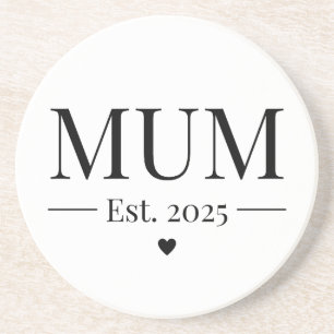 Mum Established 2025 Coaster