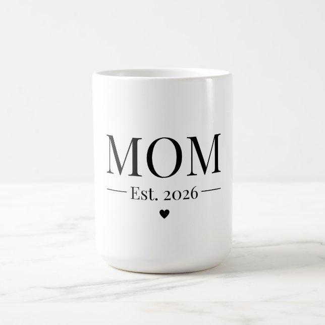 Mum Established 2026 Coffee Mug (Center)