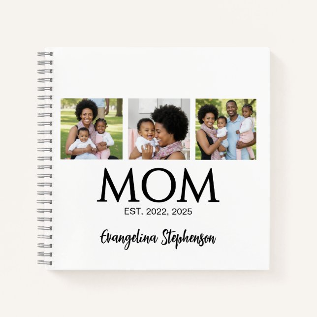 Mum Established Caps 3 Photo Journal (Front)