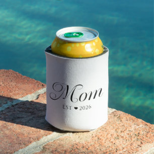 Mum Established Cool New Mum Gift Can Cooler