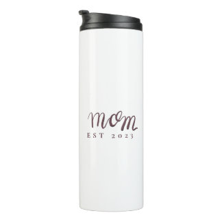 Mum Established Custom Name New Mum Gift Two-Tone  Thermal Tumbler