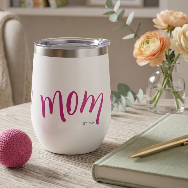 Mum Established Custom Year White Hot Pink (Creator Uploaded)