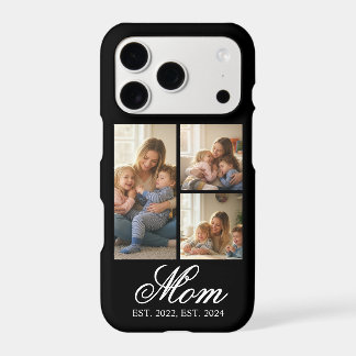 Mum Established Elegant Three Photo Memories