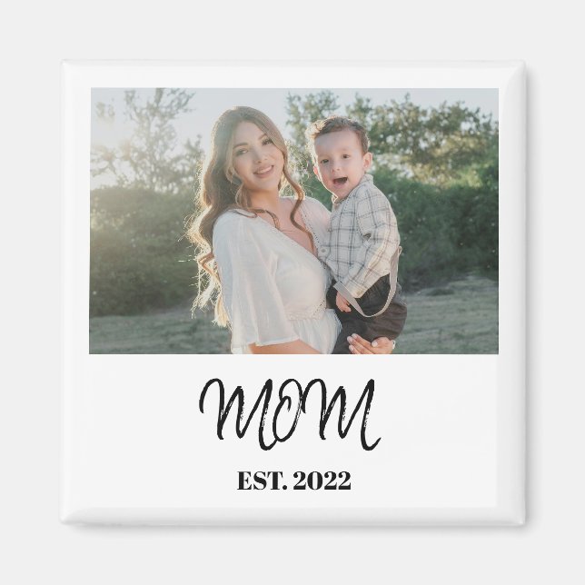 Mum established, gift Magnet  (Front)