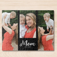 Mum Established Modern Script 3 Photo