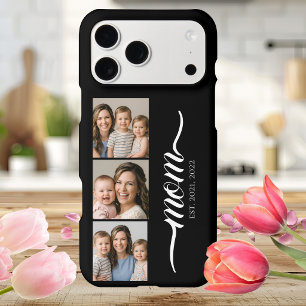 Mum Established Modern Script Black 3 Photo