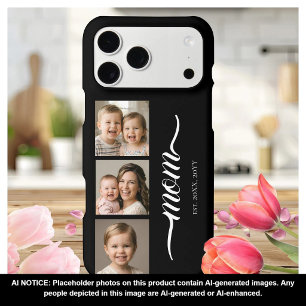 Mum Established Modern Script Black 3 Photo