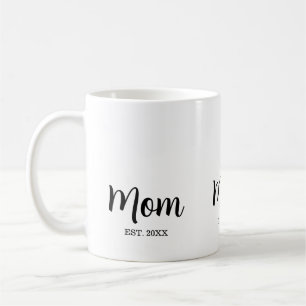 Mum Established New Mum Gift Coffee Mug
