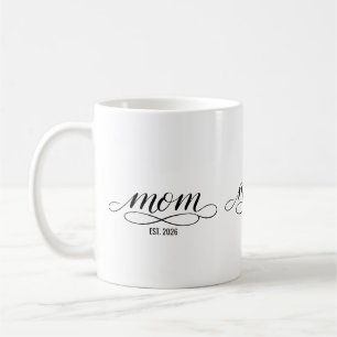 Mum Established New Mum Gift Coffee Mug