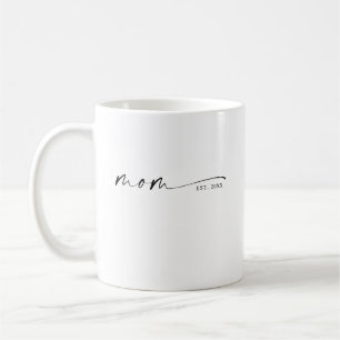 Mum Established New Mum Gift Coffee Mug