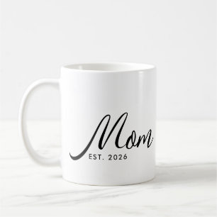 Mum Established New Mum Gift Coffee Mug