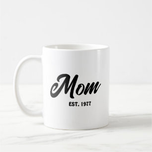 Mum Established New Mum Gift Coffee Mug
