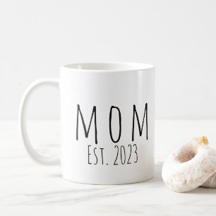 Mum Established New Mum Gift Coffee Mug