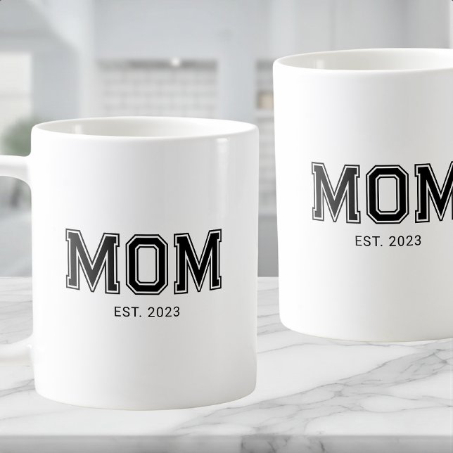 Mum Established New Mum Gift Coffee Mug (Creator Uploaded)