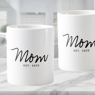 Mum Established New Mum Gift Coffee Mug