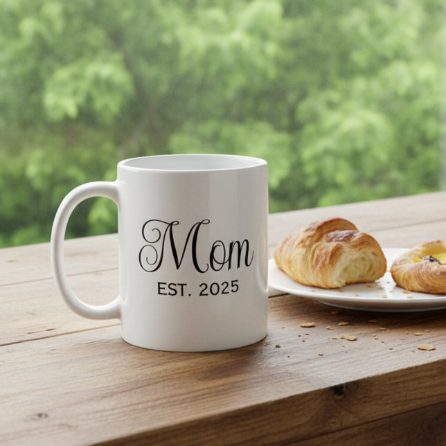 Mum Established New Mum Gift  Coffee Mug (Creator Uploaded)