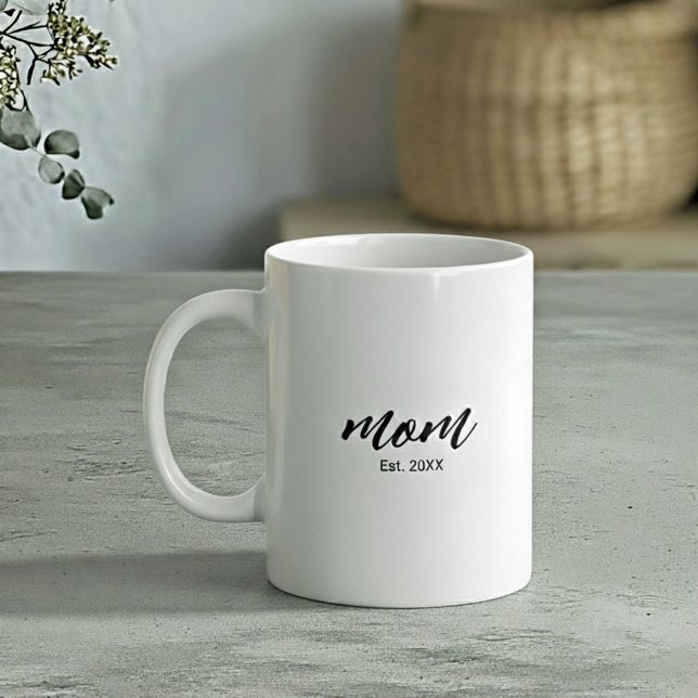 Mum Established New Mum Gift Coffee Mug (Creator Uploaded)