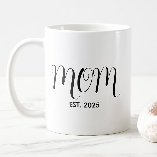 Mum Established New Mum Gift Coffee Mug (Creator Uploaded)