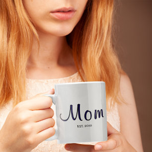 Mum Established New Mum Gift Coffee Mug