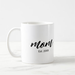 Mum Established New Mum Gift Coffee Mug