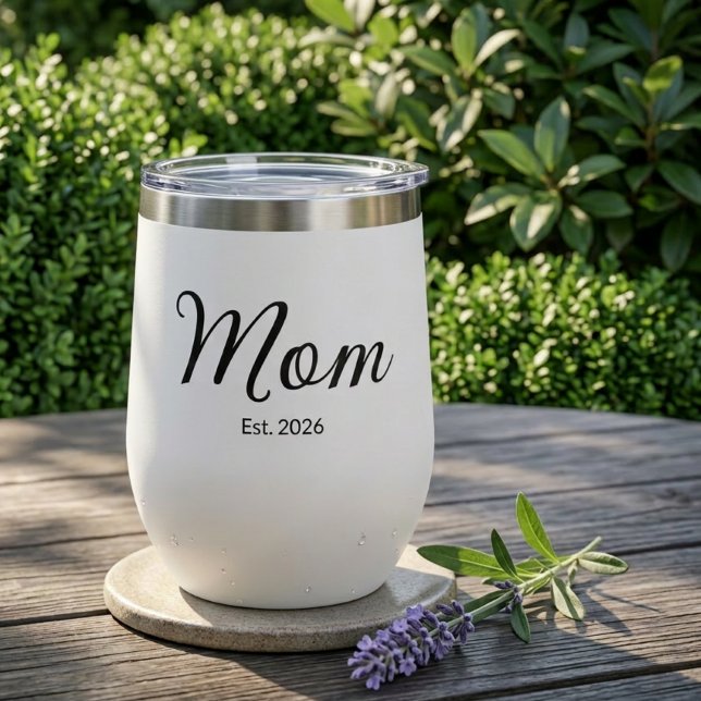 Mum Established New Mum Gift Insulated Tumbler (Creator Uploaded)