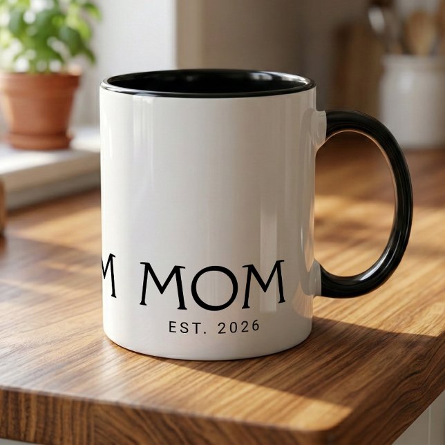 Mum Established New Mum Gift Mug (Creator Uploaded)