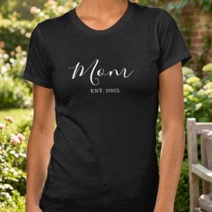 Mum Established New Mum Gift T-Shirt