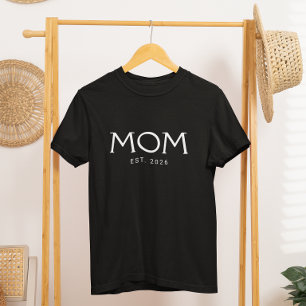 Mum Established New Mum Gift T-Shirt