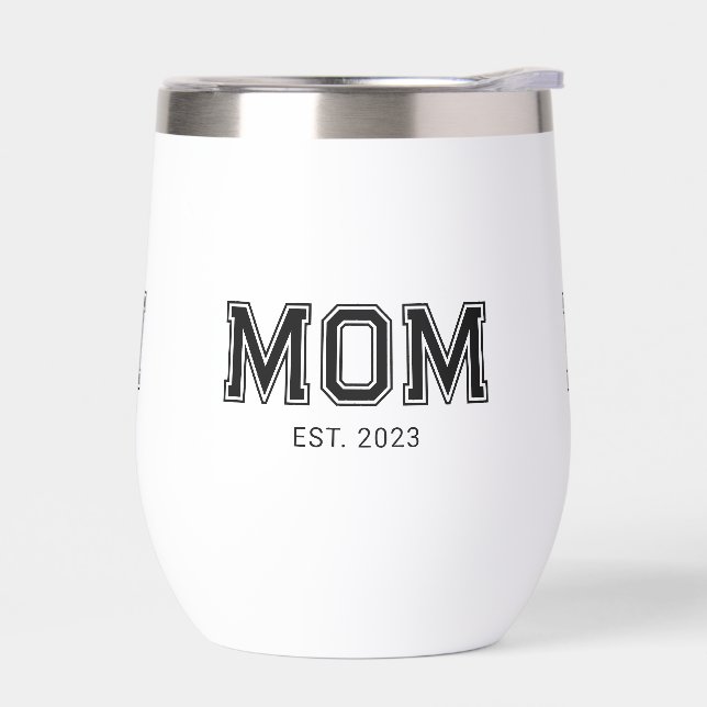 Mum Established New Mum Gift Thermal Wine (Left)