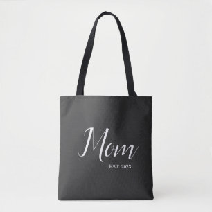 Mum Established New Mum Gift Tote Bag