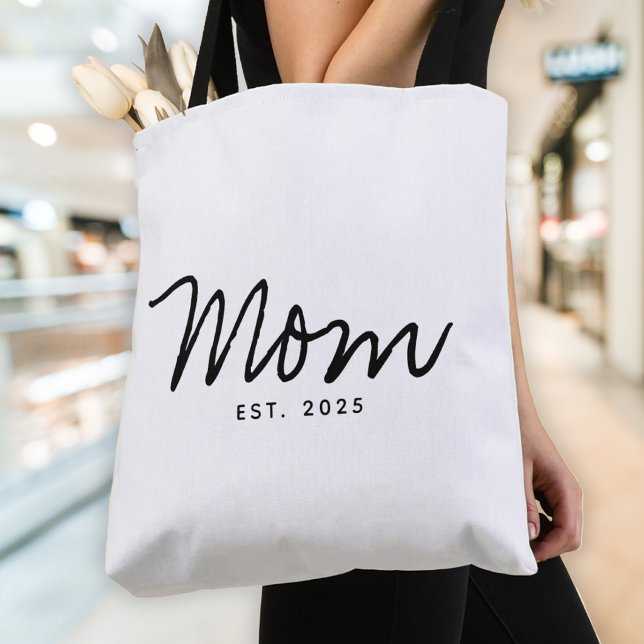 Mum Established New Mum Gift Tote Bag (Creator Uploaded)