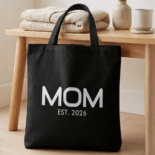 Mum Established New Mum Gift Tote Bag